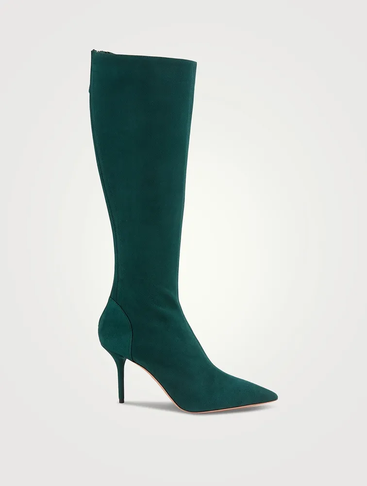 Saint Honore Suede Knee-High Boots
