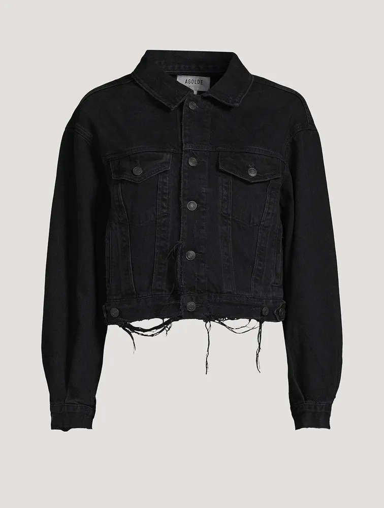 Charli Shrunken Denim Jacket