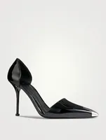 Punk Patent Leather d'Orsay Pumps