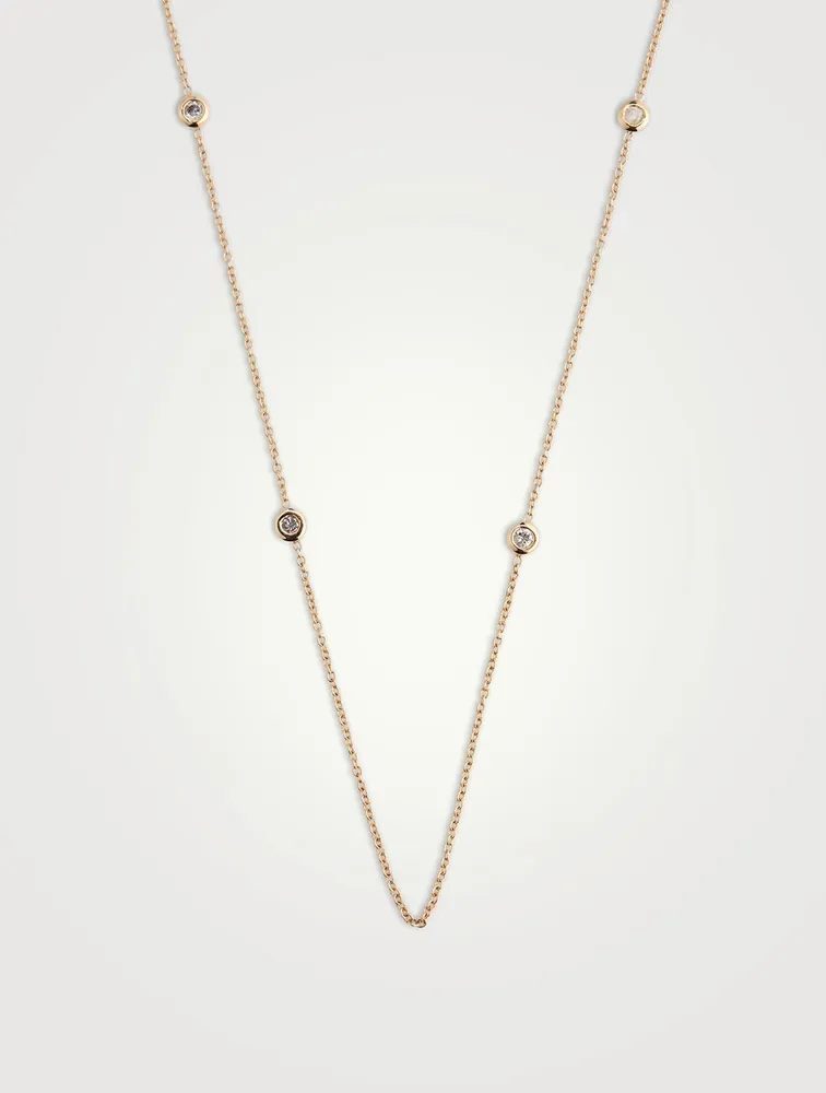 10K Gold Chain With Diamonds