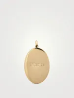 10K Gold Ibex Token Pendant With Diamonds