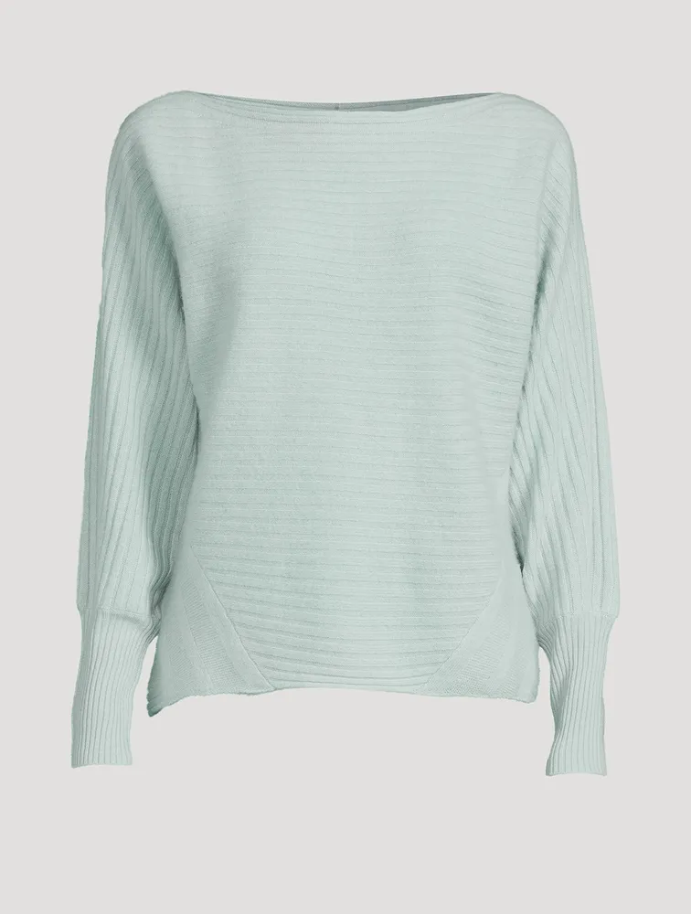 Coastal Cashmere Boatneck Sweater