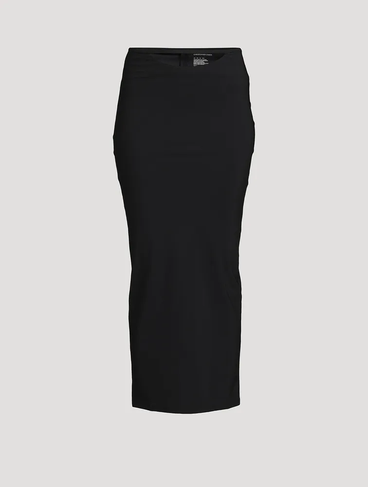 Floating Strap Column Skirt