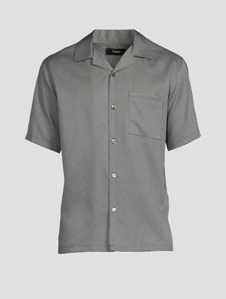 Noll Short-Sleeve Shirt Reef Print