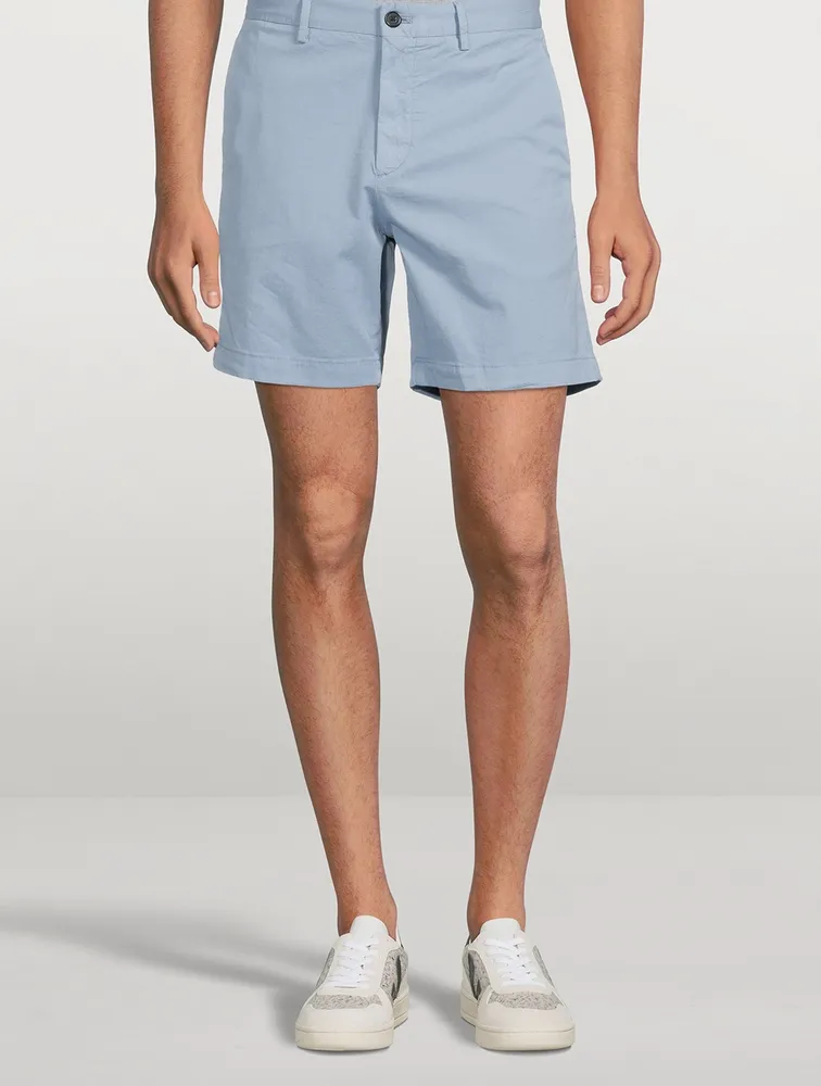 Zaine Cotton Stretch Shorts