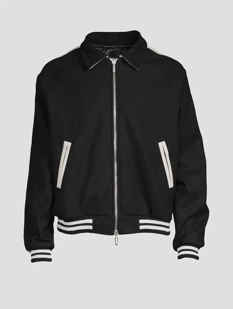 Boys Signature Wool-Blend Bomber Jacket