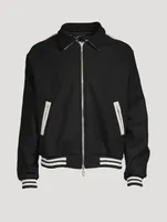 Boys Signature Wool-Blend Bomber Jacket