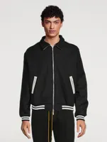 Boys Signature Wool-Blend Bomber Jacket