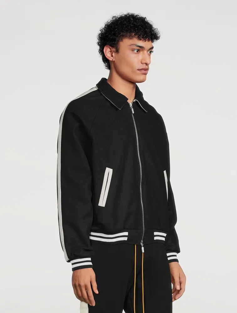 Boys Signature Wool-Blend Bomber Jacket