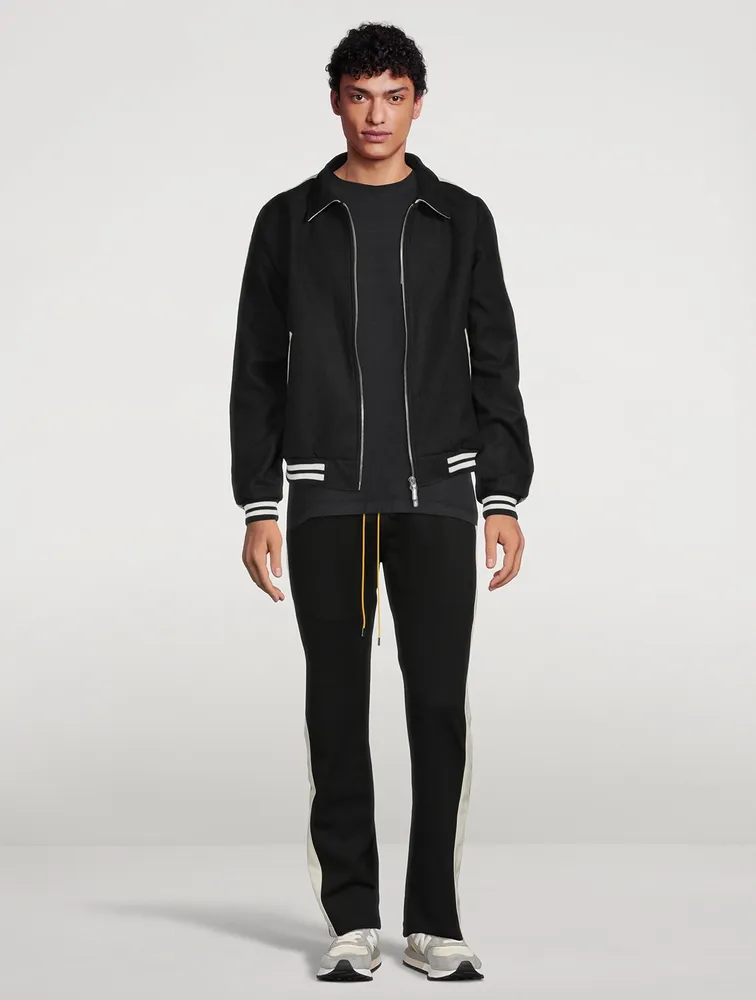 Boys Signature Wool-Blend Bomber Jacket