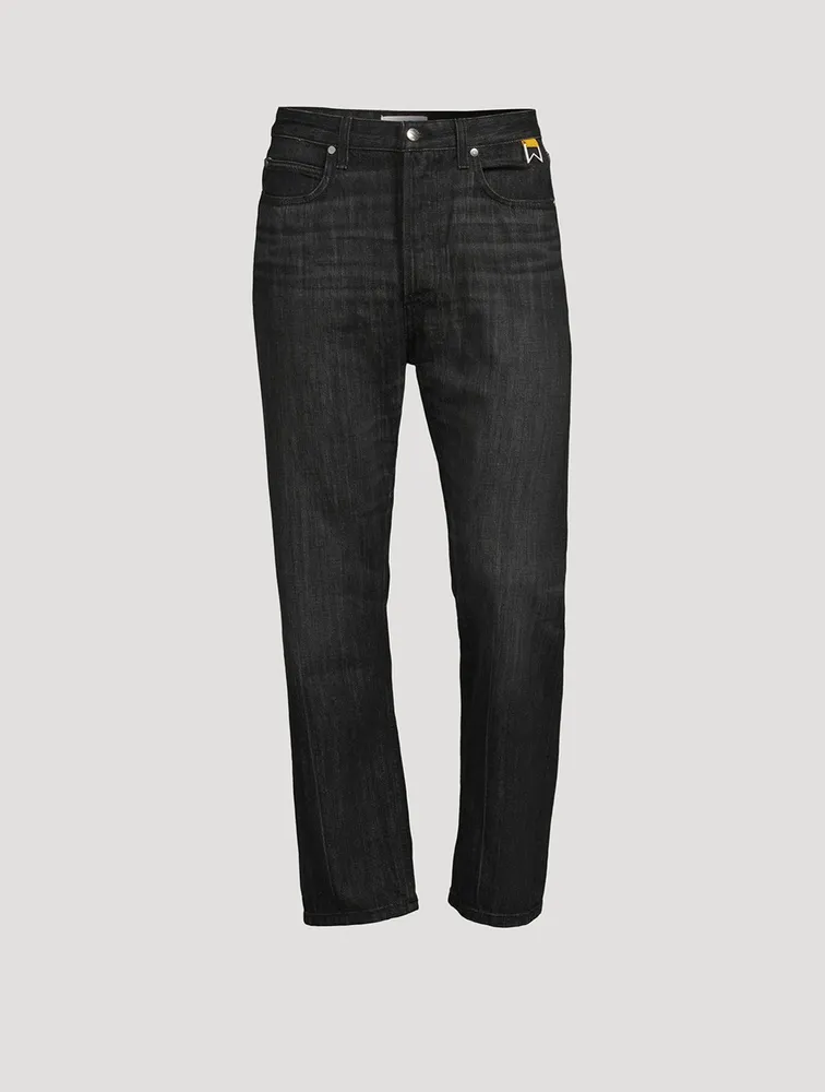Classic Denim Straight-Leg Jeans