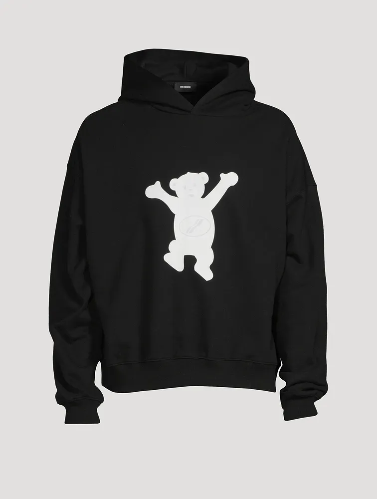 Cotton Teddy Logo Hoodie