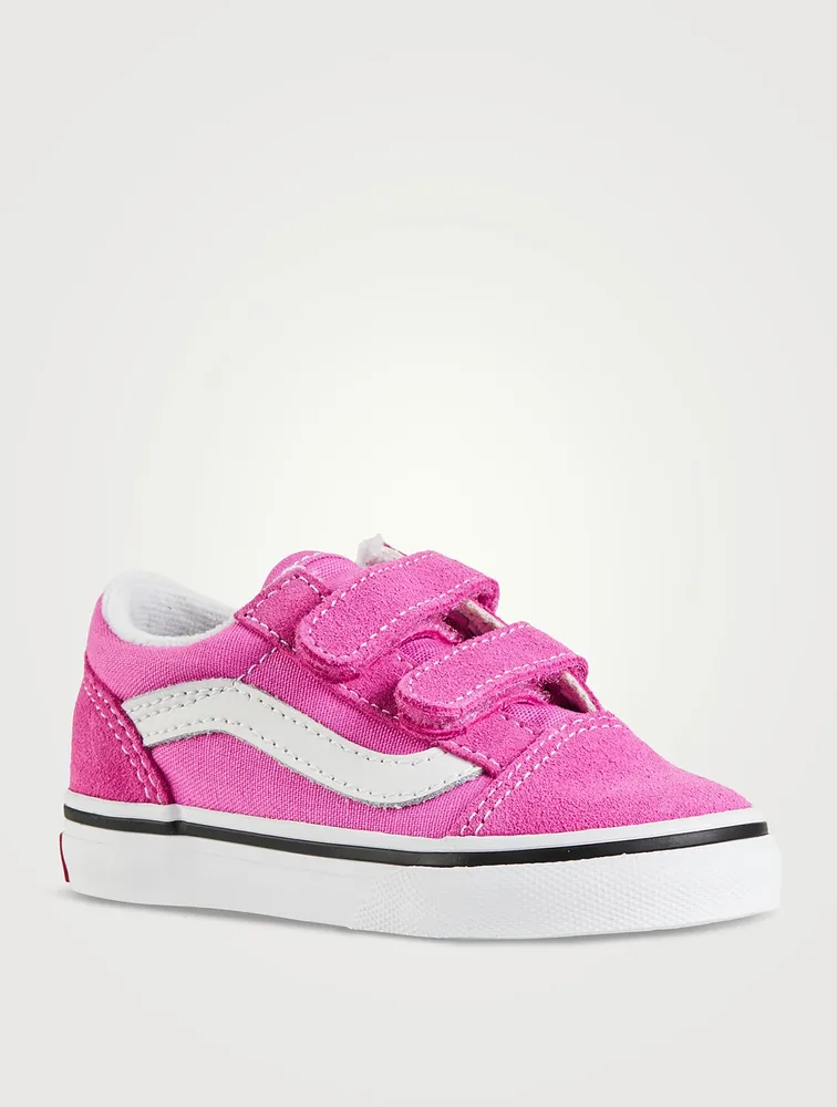 Old Skool V Canvas And Suede Sneakers