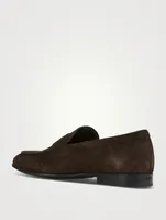 Suede Penny Loafers