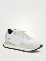Cancun Suede And Leather Sneakers