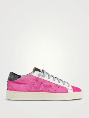 Jack Perforated Suede Sneakers