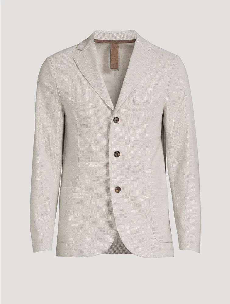 Jersey-Blend Jacket