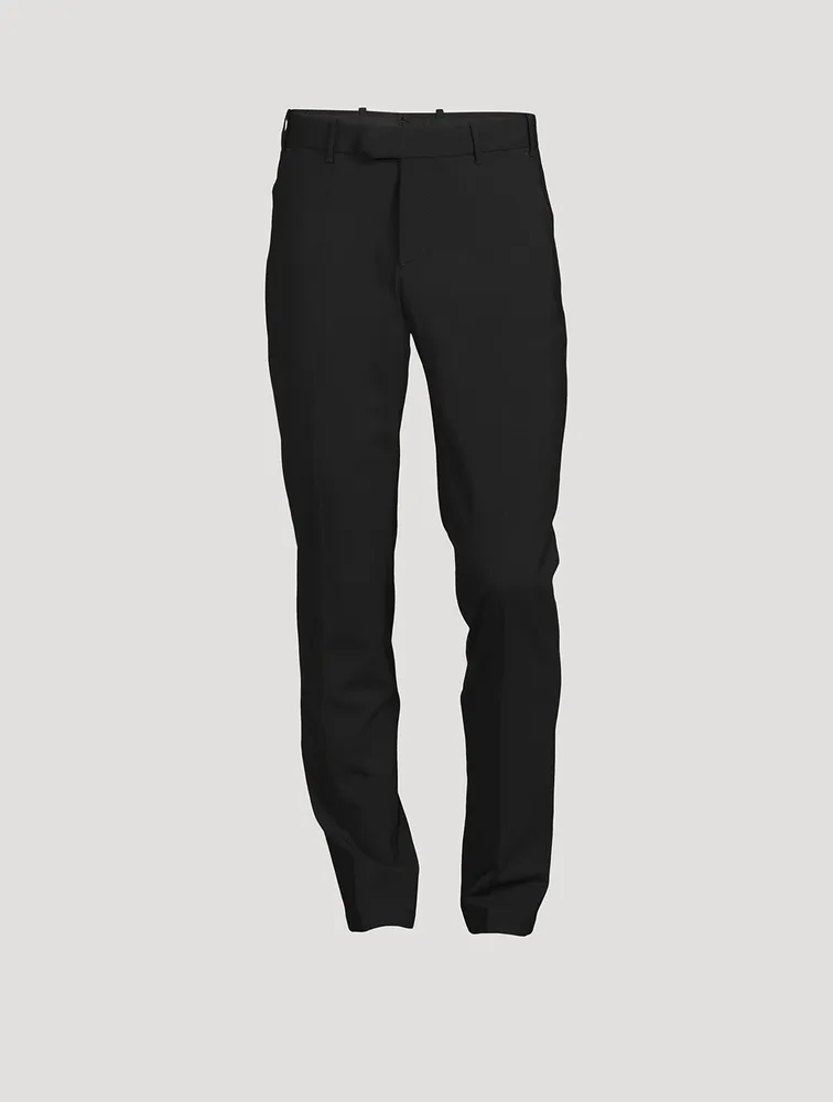 Stretch Wool Canvas Chino Pants