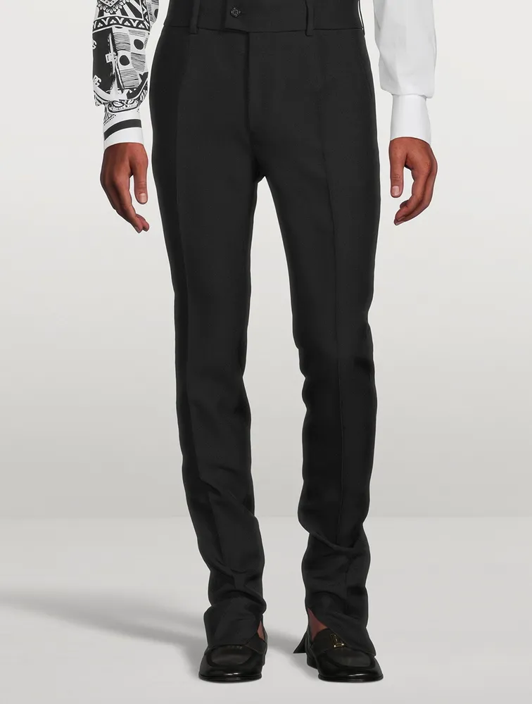 Split-Hem Pants
