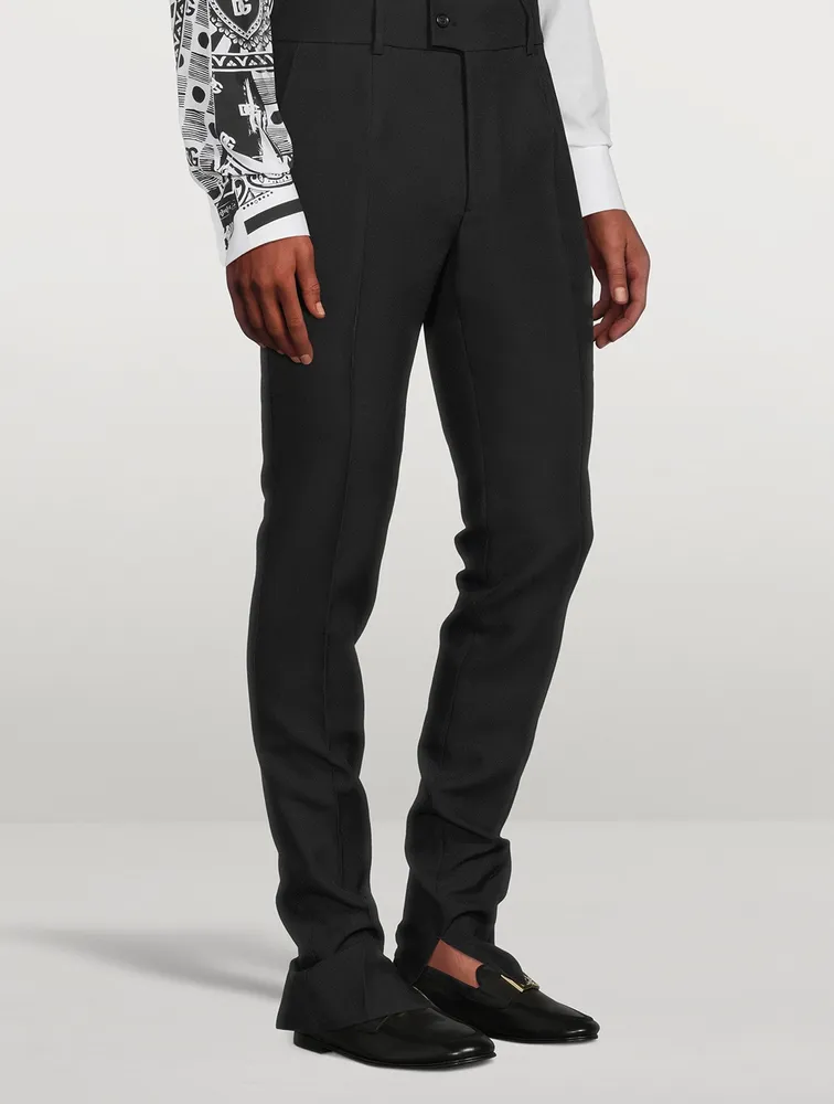 Split-Hem Pants