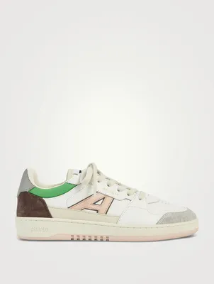 A-Dice Leather And Suede Sneakers