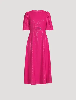 Charlie Sequin Midi Dress