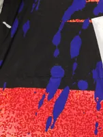 Utility Down Jacket Splatter Print