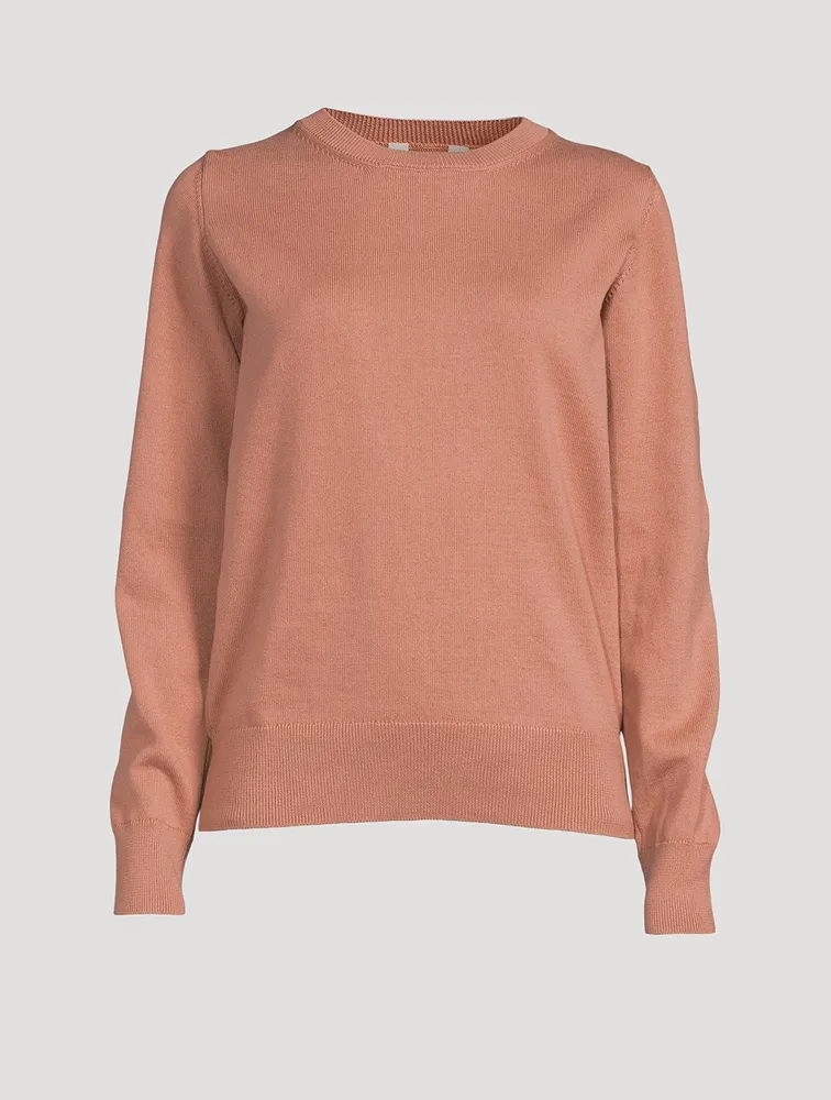 Fine Knit Crew Sweater
