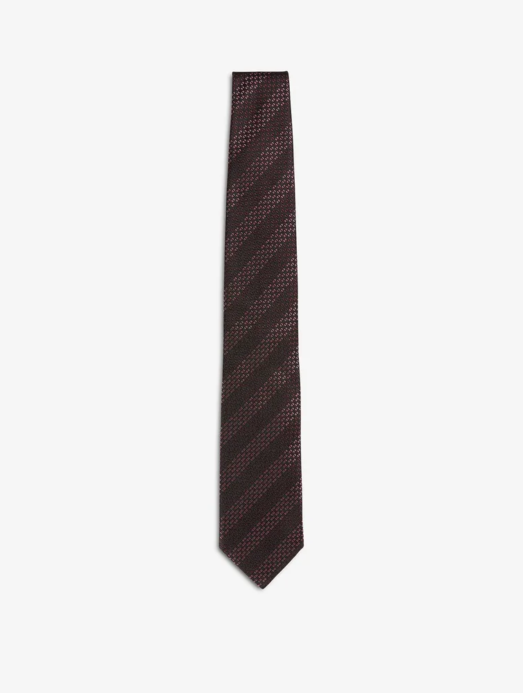 Silk Striped Tie