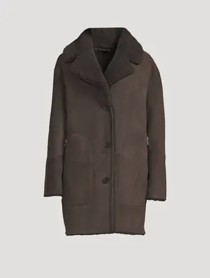Alice Reversible Shearling Coat