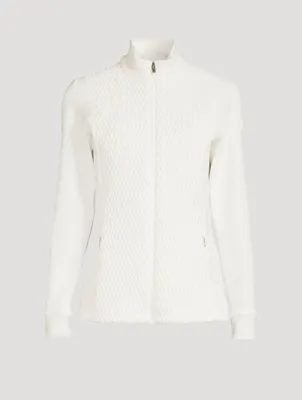Meryl Smock Zip-Up Jacket