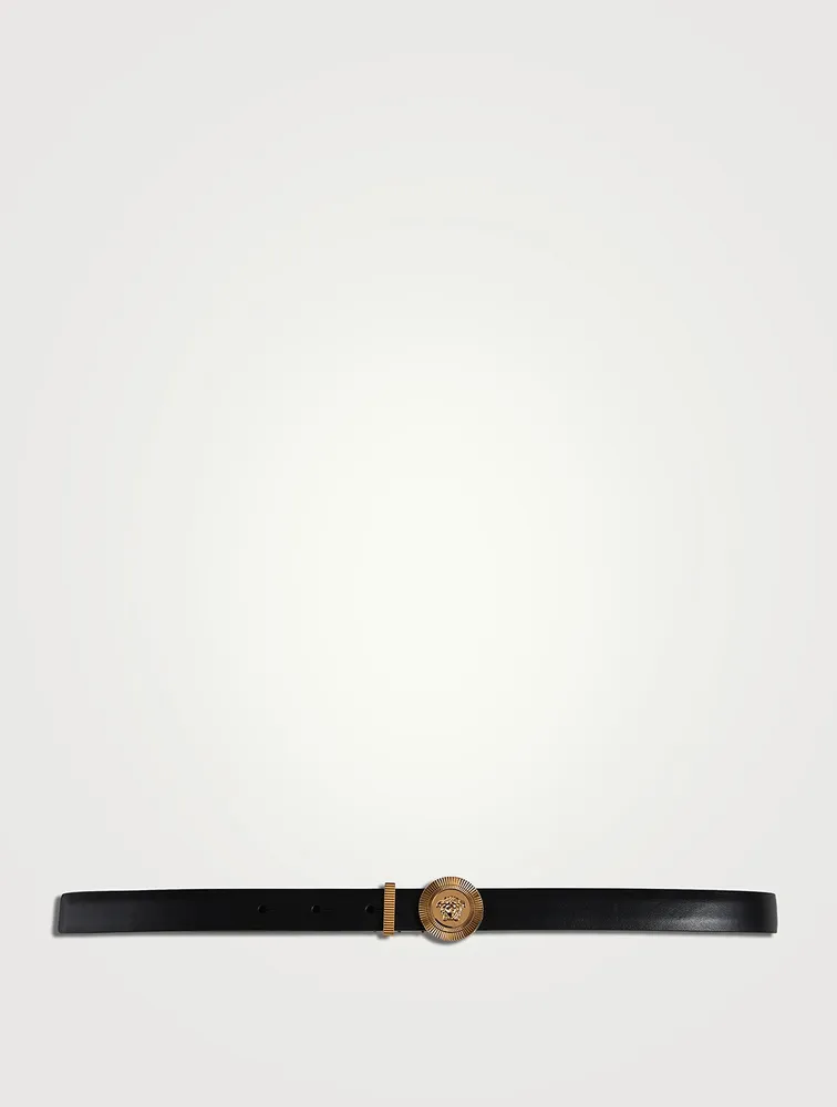 Medusa Biggie Leather Belt