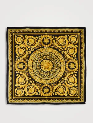 Silk Scarf In Barocco Print