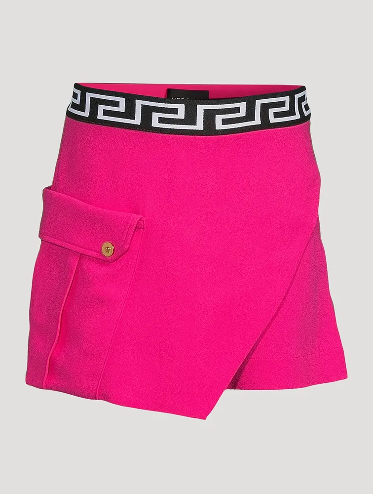 Greca Stretch Shorts