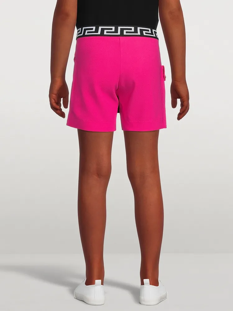 Greca Stretch Shorts