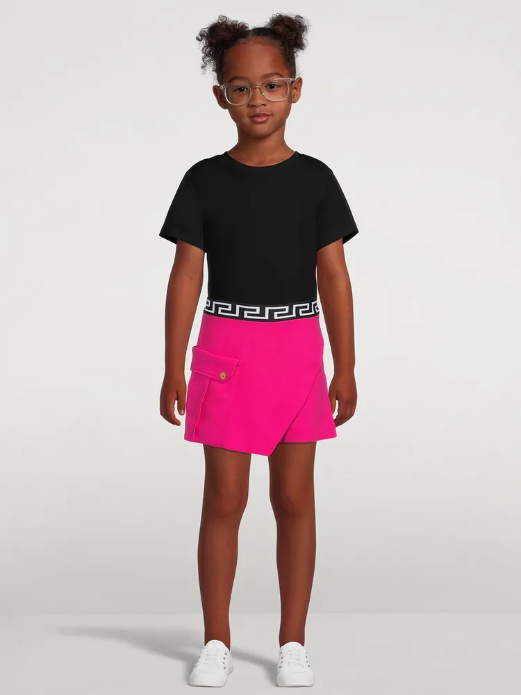 Greca Stretch Shorts