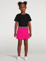 Greca Stretch Shorts