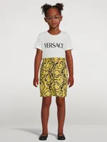 Barocco Cotton T-Shirt Dress