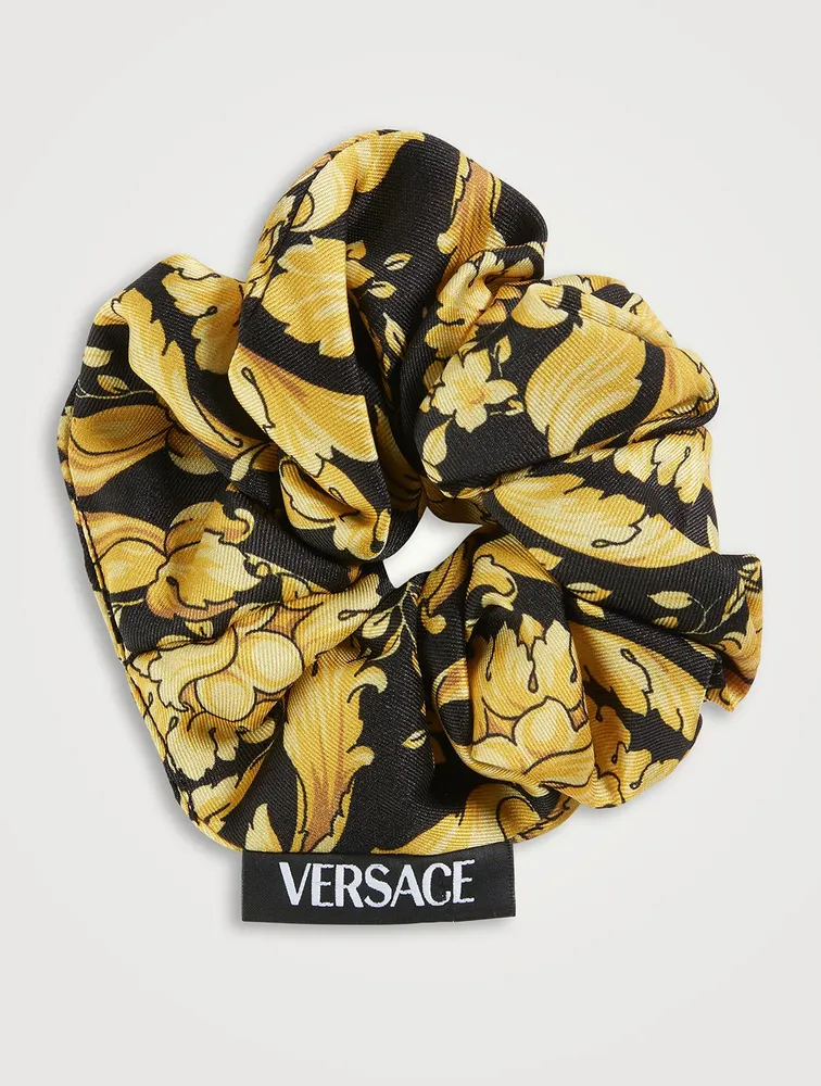 Barocco Printed Scrunchie