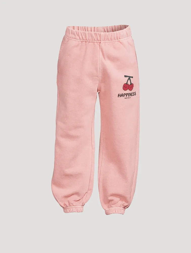 Cherry Cotton Lounge Pants