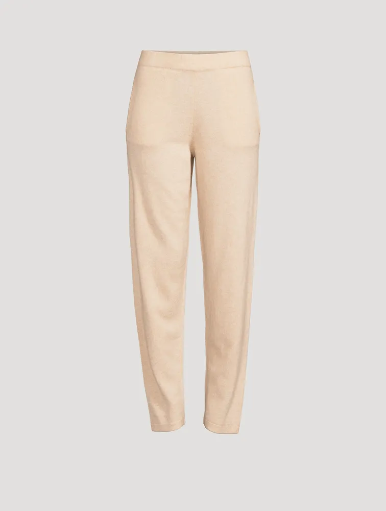 Cashmere Drawstring Pants