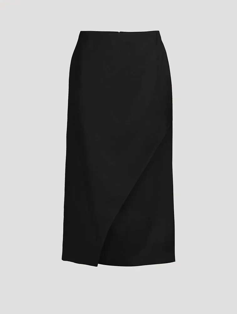 Slashed Pencil Skirt