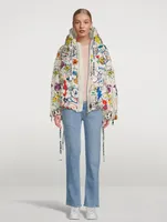 Puff Khris Down Jacket In Graffiti Bear Print