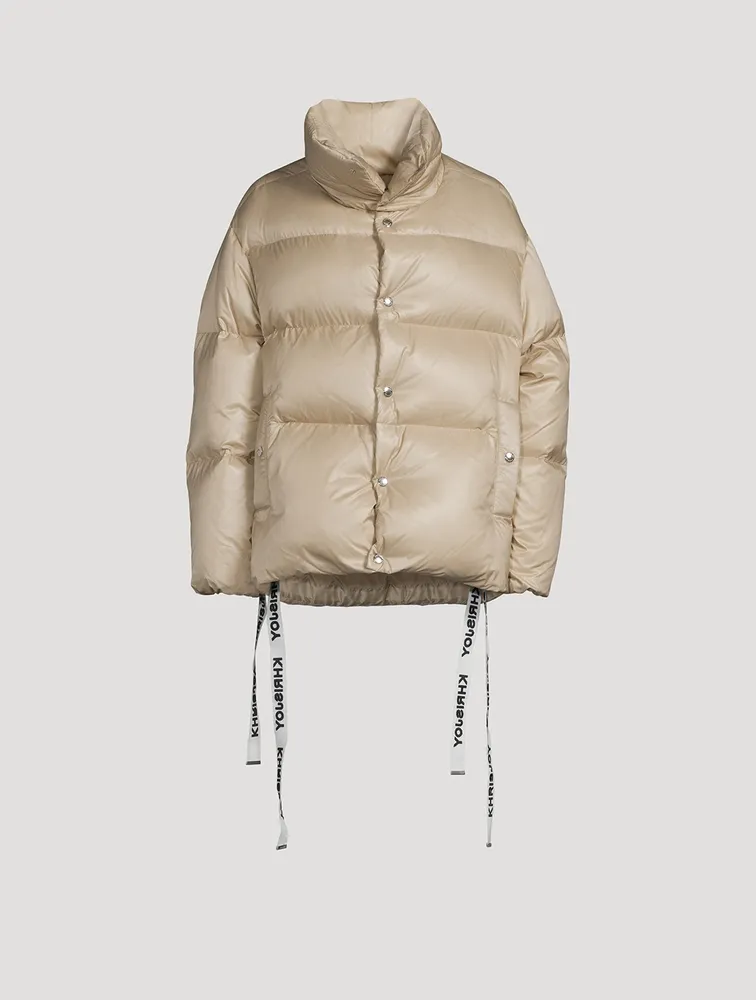 Puff Oversize Down Bomber Jacket