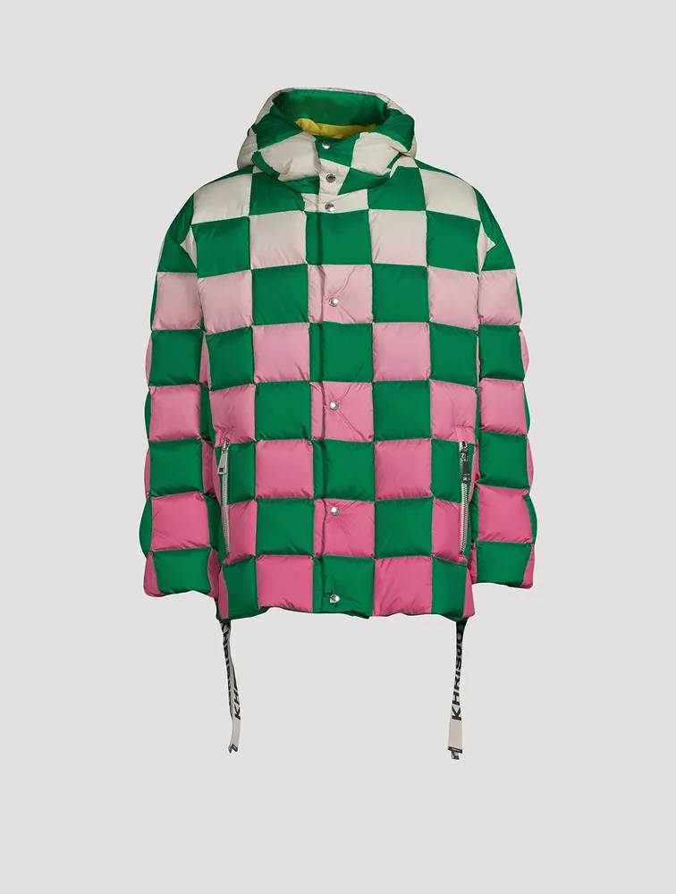 Khrisman Damier Down Puffer Jacket