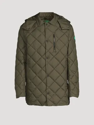 Uwe Puffer Coat With Detachable Hood