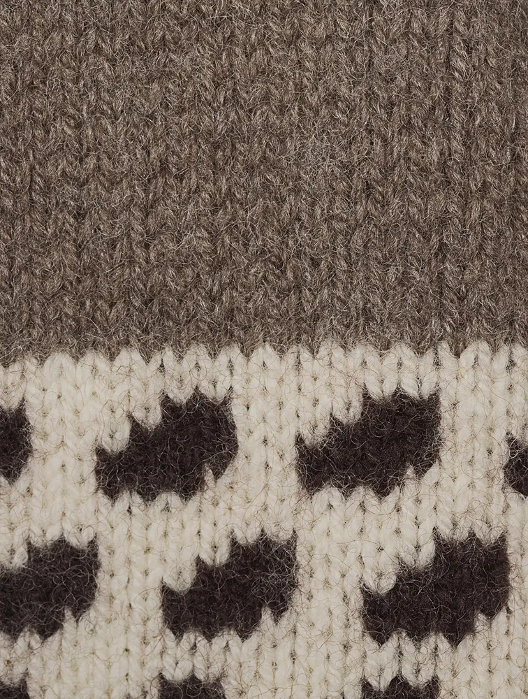 Cowi Vogel Wool Zip Cardigan