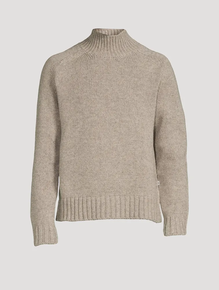 Frej Wool Twist Mockneck Sweater
