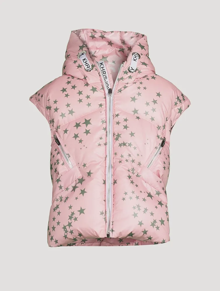 Kids Stars Down Puffer Vest