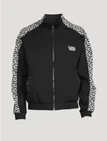 Greca Signature Accent Track Jacket